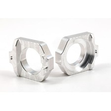 Works Connection Elite Axle Blocks - Silver 1...