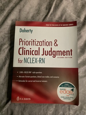 Prioritization and Clinical Judgment for NCLEX-RN  by Christi Doherty 