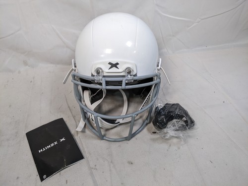 Xenith X2E+ Youth Football Helmet White - Size Medium - Chinstrap Included - Picture 8 of 10