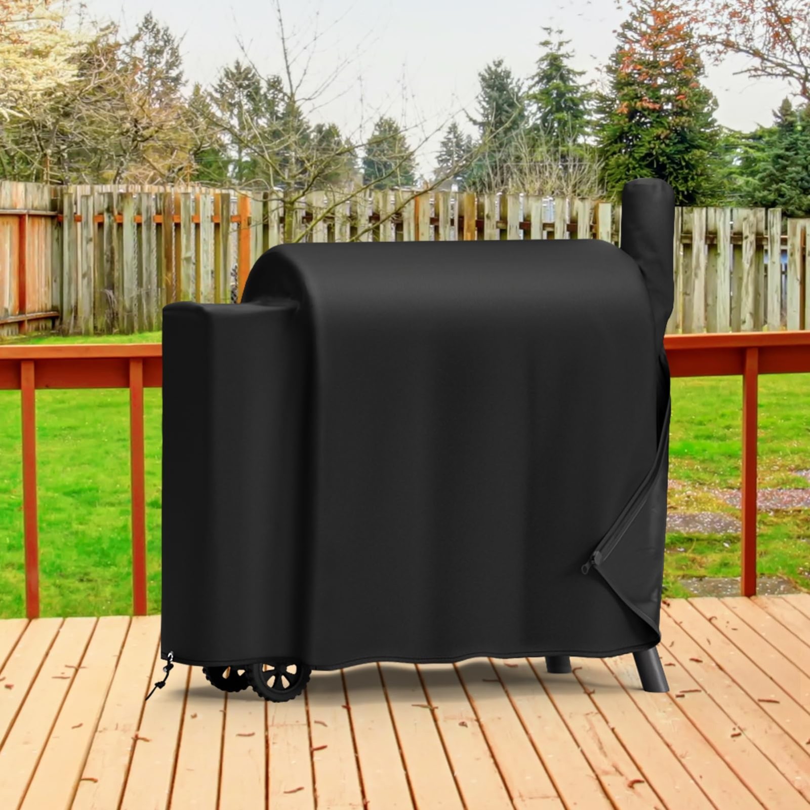 For Traeger 34 Series Texas Pro 780, BBQ Pellet Grill Cover, Waterproof 600D
