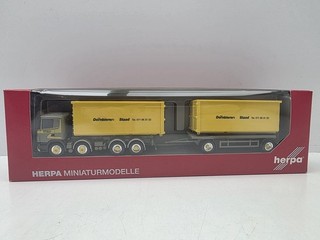 H0/ 1:87 Herpa Scania M04 Dornbierer AG Staad LKW in OVP/ 2 B 636