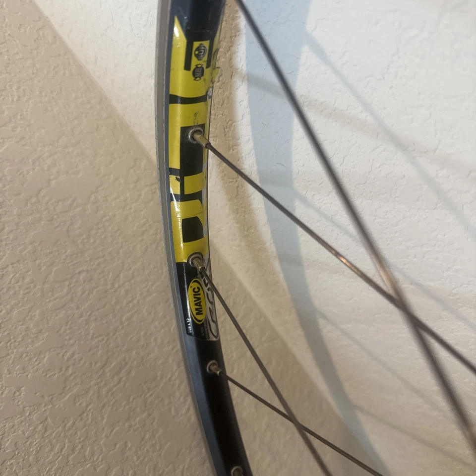 Cubierta vintage Mavic Crossride 26" negra 100 mm QR 135 mm QR Foto 3 de 4