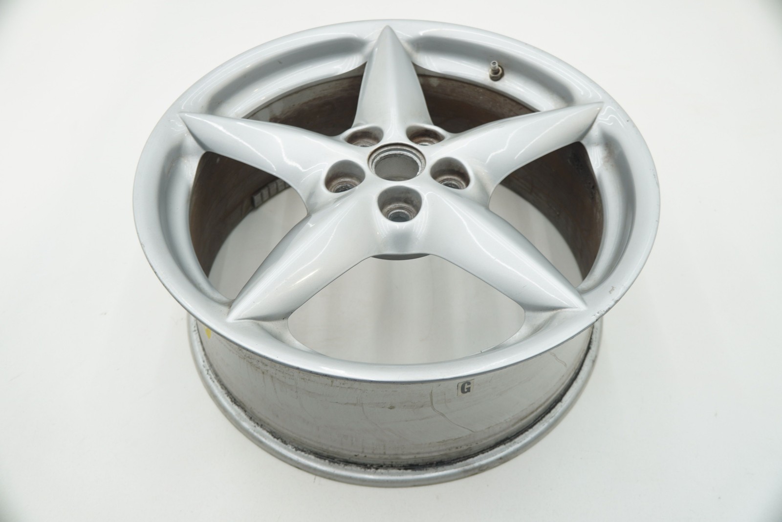 Front 18X7.5" Inch 5 Spoke Wheel Rim 164173 OEM Ferrari 360 Modena Spider *Note*