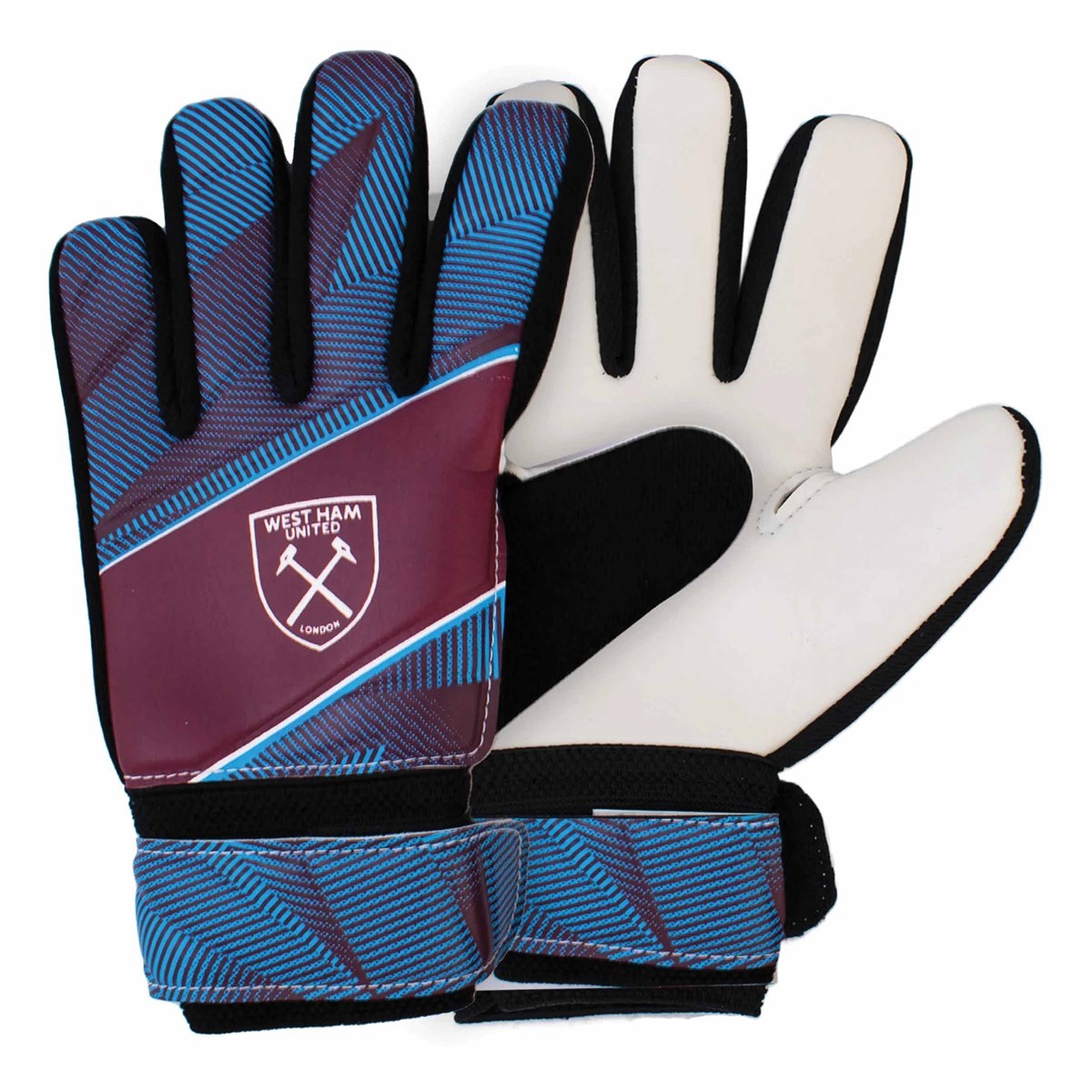 West Ham United FC Fuse Goalkeeper Gloves - Size Junior, Gift