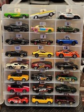 Hot Wheels Matchbox Case 207 Ford Mustangs 65 67 70 93 95 Shelby