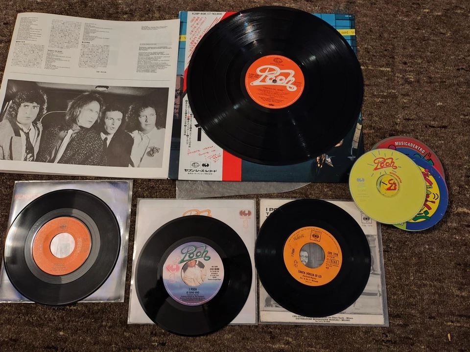 Pooh Lotto Vinili E Rarità Come Da Foto . - Immagine 3 di 3