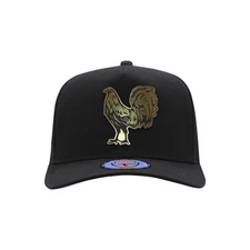 Men's & Women's Adjustable Black Baseball Cap - Culiacan El Gallo Snapback Hat