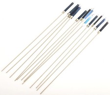 Pack Of 12 Clock Suspension Spring Rods - Thr...