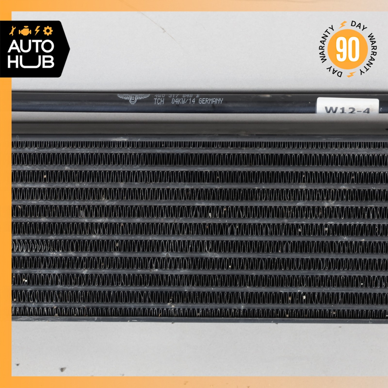 13-18 Bentley Flying Spur GT 4.0L Transmission Oil Cooler Radiator w/ Line OEM
