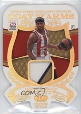 2024 Panini Crown Royale EuroLeague Coat of Arms Prime 21/25 Isaiah Canaan 3d3