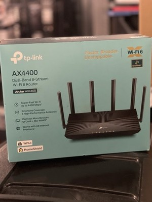 Tp-Link Dual-Band 6-Stream WiFi 6 Router Archer AX4400