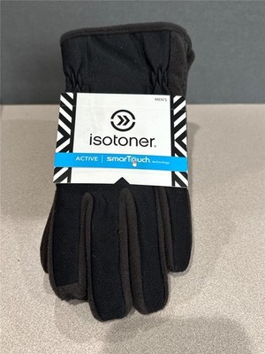 Isotoner Active Smart Touch ThermaFlex Black NWT