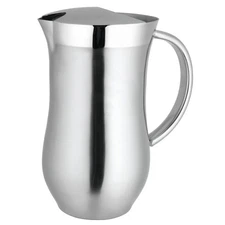 HUBERT Pitcher with Ice Guard Stainless Steel 54 oz Double Wall