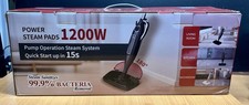 Rosewill 1200W 11-in-1 Detachable Handheld Multi-Surface Floor Steam Mop-Black