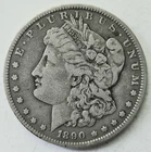1890-S Morgan Silver Dollar-Fine