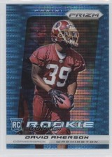2013 Panini Prizm Rookie Light Blue Pulsar Prizm David Amerson #224 6ks