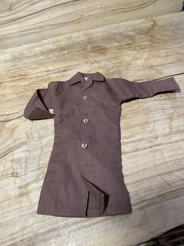 Vintage GI Joe Adventure Undercover Agent Brown Trench Coat Hasbro