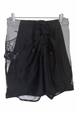 Quicksilver Men  s Board Shorts Swim/Surfing Trunks Size Large Black/Blue