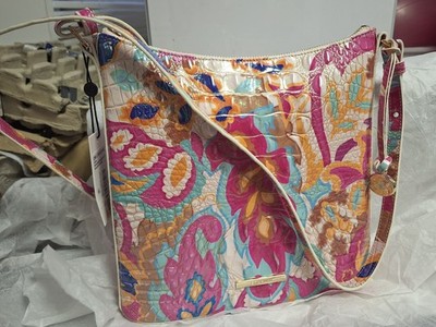 Brahmin Melbourne Collection Katie Wanderlight Leather Crossbody Bag