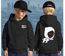 Foltyn Merch YOUTH Hoodie, Brainrot, Caylus Game reprint Hoodie, Gift for Kid