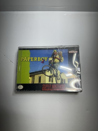 Paperboy 2 SNES CIB Super Nintendo Complete In Box Vintage 1991/1992 - Picture 4 of 24