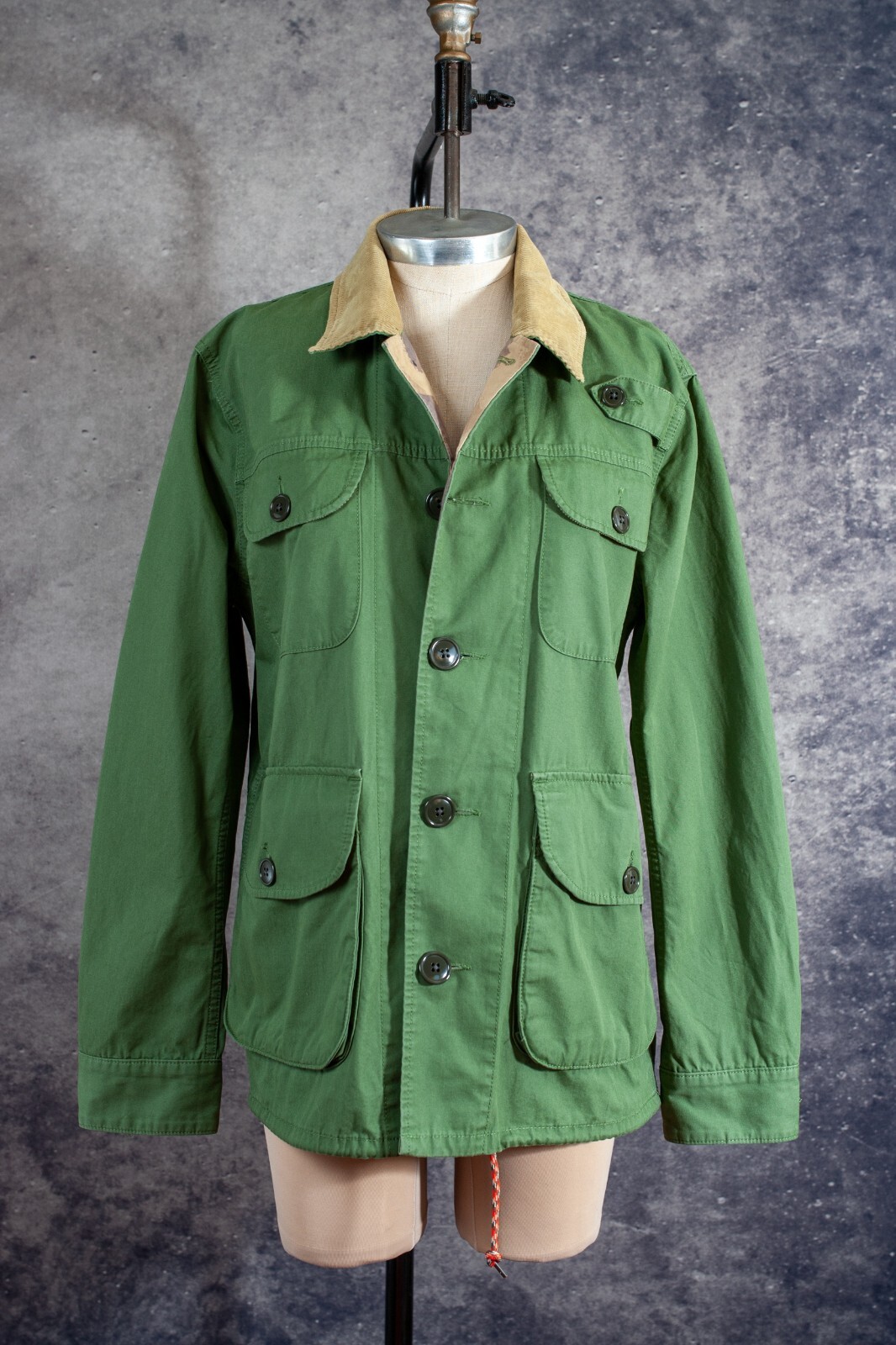 LL Bean x Todd Snyder Men's Small Green Camo Fishing Jacket eBay