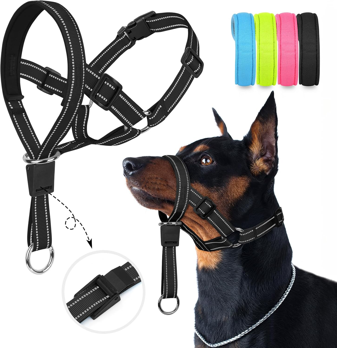 Head Halter Good2go Slip Lead Head Halter Good To Go Leash Coastal