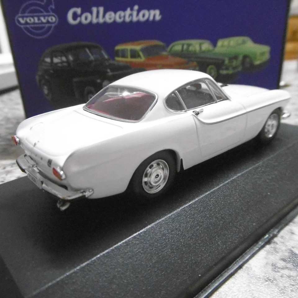 ATLAS EDITIONS VOLVO P1800 COUPE WHITE THE SAINT ROGER MOORE CAR MODEL 1:43 #03 - Image 3 of 3