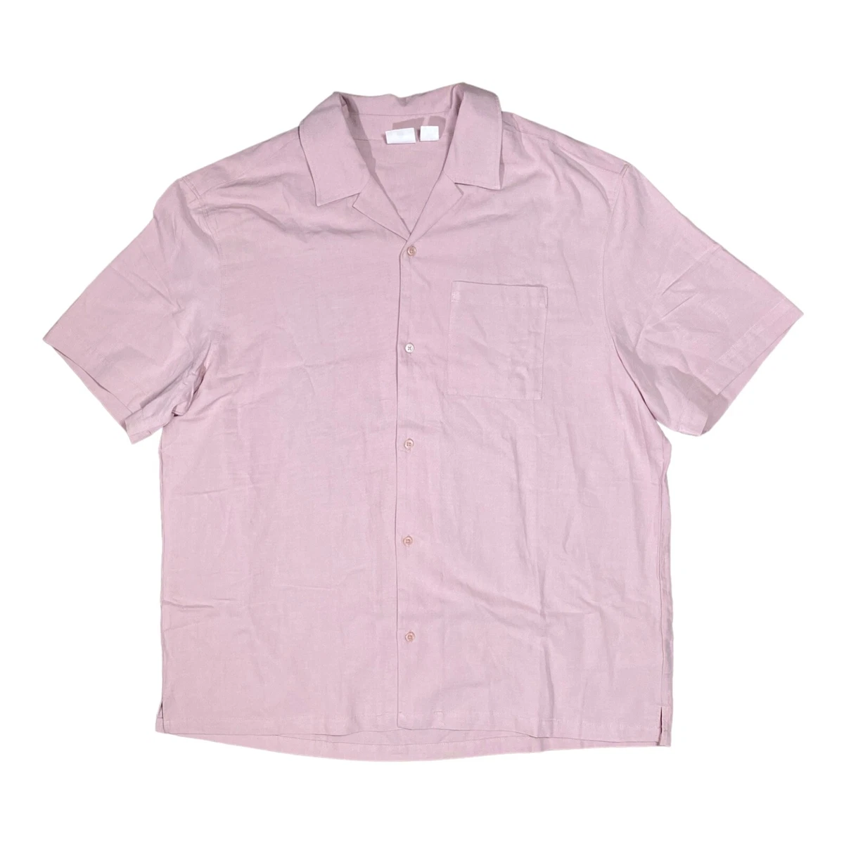 Pink short sleeve best sale shirt