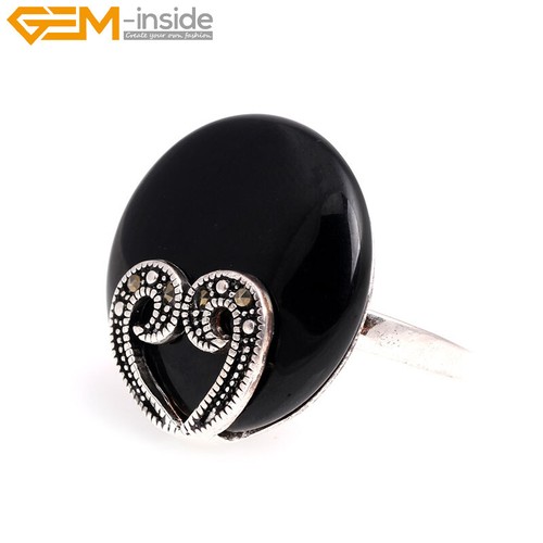 Anillo para mujer arenisca ágata rojo jade plateado marcasita cuentas joyero - Imagen 95 de 141