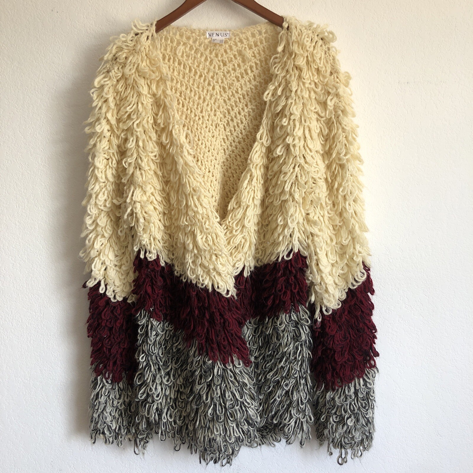 Yeti-Style' Knit Sweater Sz L | eBay
