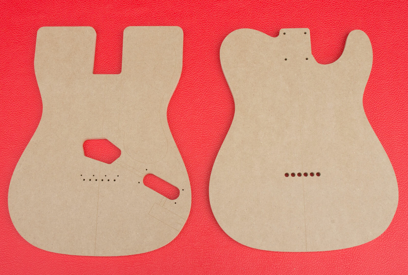 Fender Snakehead Telecaster Guitar Router Templates with Neck CNC ...