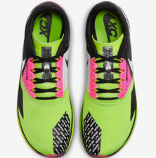 Nike Rival XC 6 Cross Country Spikes Volt Black Pink DX7999-700 Mens Size 12