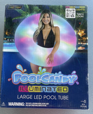 Pool Candy Illuminated 40" Large Led Pool Tube Color Changing Lights 6 