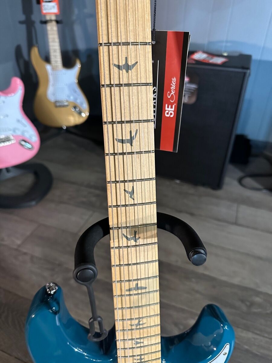PRS SE Silver Sky, Maple Neck, Nylon Blue #4584 W/ Free PRS SE Silver Sky, Maple Neck, Nylon Blue #4584 W/ Free