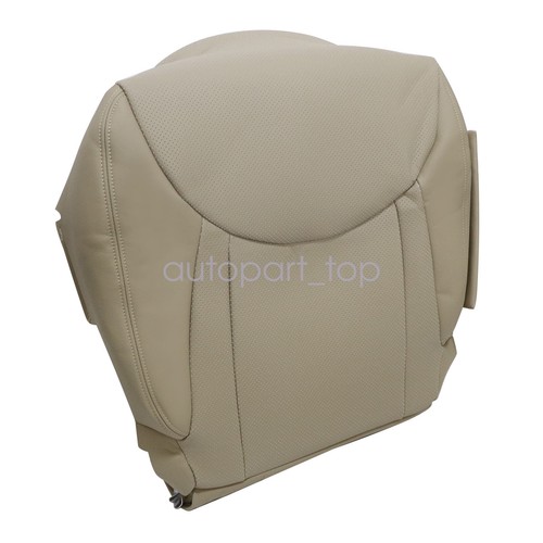 For 2001 2002 2003 Lexus LS430 Driver & Passenger Bottom Seat Cover Leather Tan - Picture 7 of 19