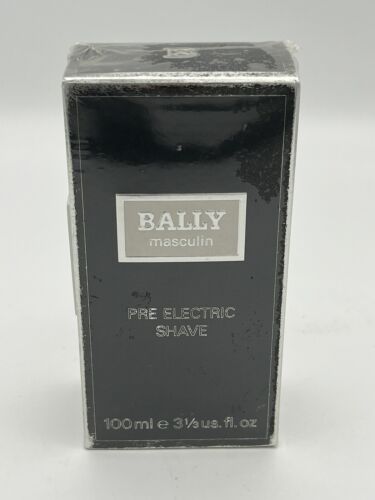 Bally Masculin Pre Electric Shave 100 ml / 3 1/3 us fl oz New Sealed Pkg