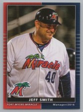 Jeff Smith 2016 Grandstand Fort Myers Miracle Twins Minor League 
