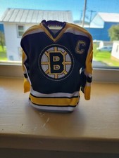 2003-04 PACIFIC HEADS UP MINI HOCKEY SWEATER JOE THORNTON Jersey BRUINS 