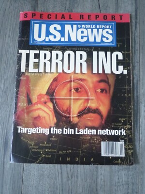 U.S. News & World Report Special Report Terror Inc Magazine October 1, 2001