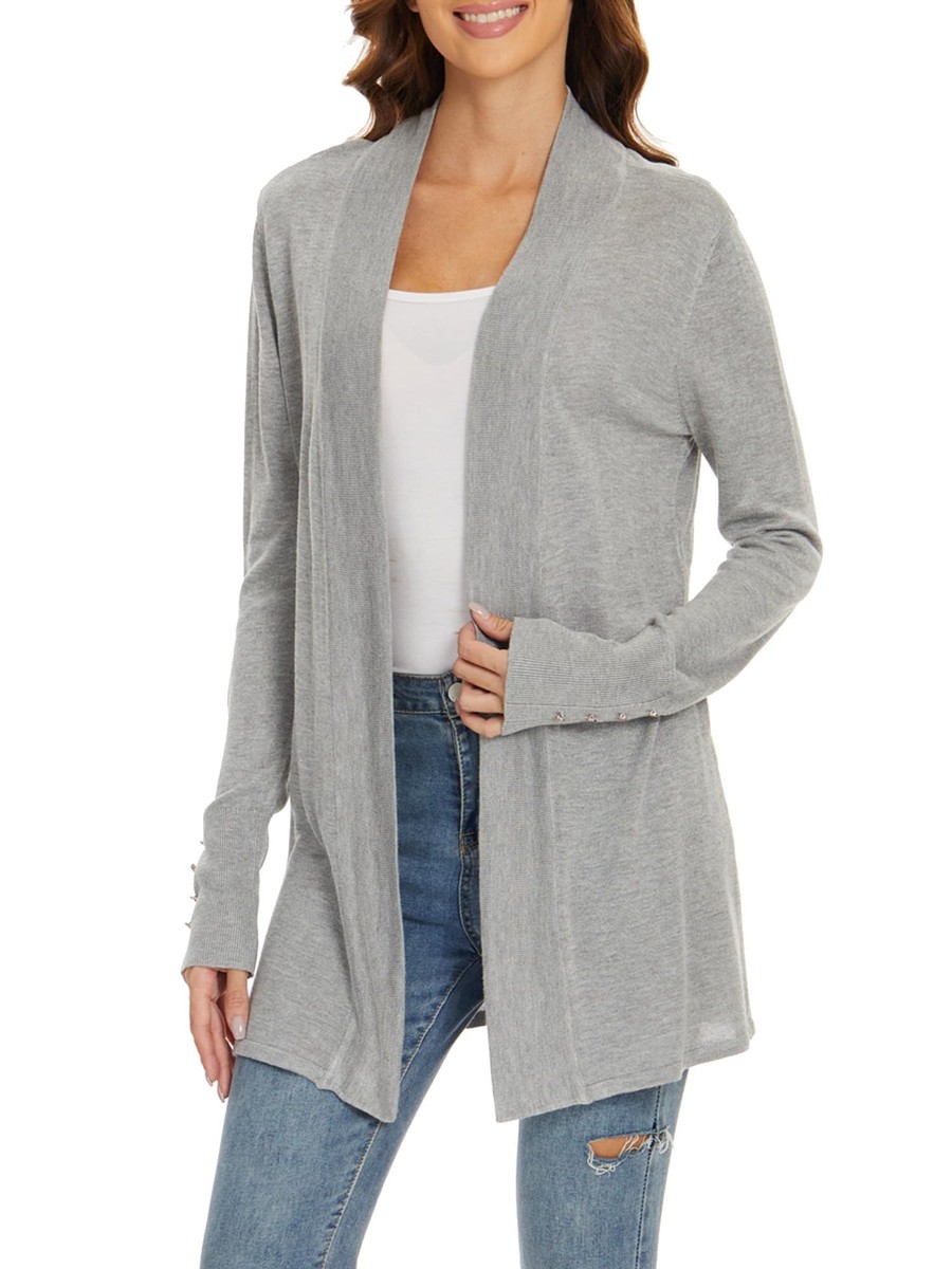 Gray Cardigan Outfit Longline Cardigan Heather Grey Cardigan