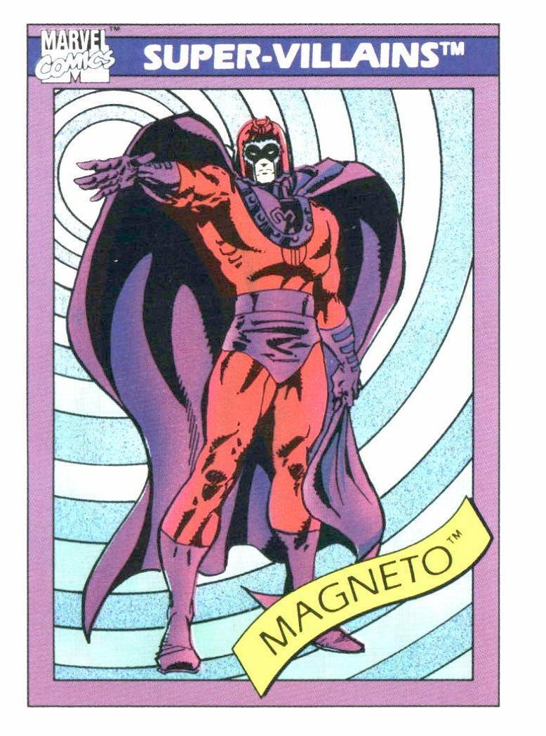 1990 Impel Marvel Universe #63 Magneto