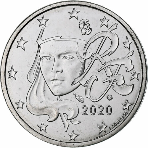 [#1210016] France, 2 Euro Cent, 2020, Pessac, error without copper platted, NEUF - Bild 1 von 2