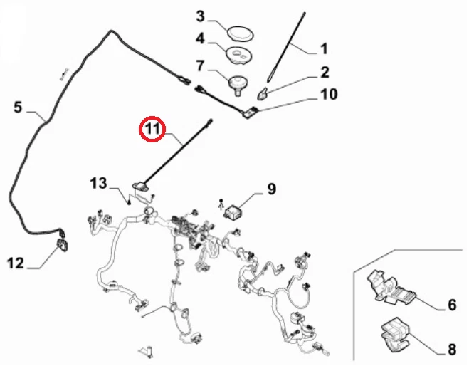 Se adapta a Fiat Ducato Peugeot Boxer Citroen Relé Aéreo Bluetooth Navegación por Satélite (14-On) Foto 2 de 4