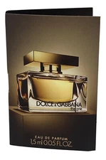 Dolce & Gabbana The One EDP 0.05 oz 1.5 ml Eau De Parfum Mini Travel Sample Vial