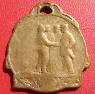 Médaille SNCF 1917 - Fédération Des Travailleurs Des Chemins De Fer - Bronze
