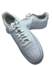 Nike Court Vision Low ‘Triple White’ Shoes CD5463-100 Men's Size 12