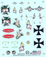 Slixx 8036 Rat Rod 3 Sheet waterslide decal