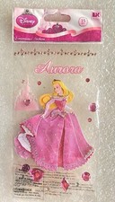 DISNEY PRINCESS AURORA   JEWELED   15-Piece Scrapbooking Sticker Set-FREE SHPG