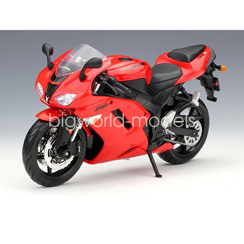 1:12 Scale Kawasaki Ninja ZX-6R Motorcycle Model Diecast
